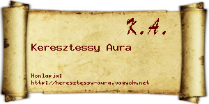 Keresztessy Aura névjegykártya